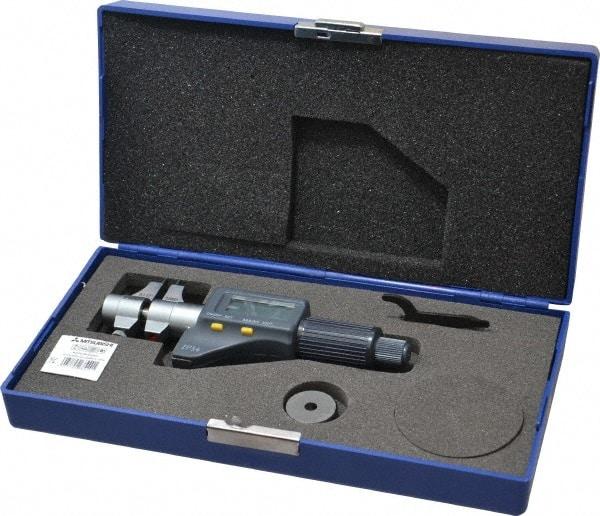 Fowler - 0.2" to 1.2", IP54 & IP40, Electronic Inside Micrometer - 0.00005" Resolution, 0.00025" Accuracy - Top Tool & Supply