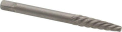 Interstate - Spiral Flute Screw Extractor - #2 Extractor for 5/32 to 7/32" Screw, 2-3/8" OAL - Top Tool & Supply