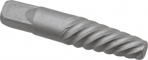 Interstate - Spiral Flute Screw Extractor - #7 Extractor for 7/8 to 1-1/8" Screw, 4-1/8" OAL - Top Tool & Supply