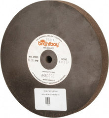 Cratex - 8" Diam x 1/2" Hole x 1" Thick, 46 Grit Surface Grinding Wheel - Top Tool & Supply