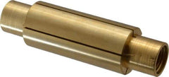 Made in USA - 7/8" Diam Through Hole Barrel Cylinder - 3" Barrel Length, Eccentric Slot - Top Tool & Supply