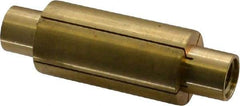 Made in USA - 1" Diam Through Hole Barrel Cylinder - 3" Barrel Length, Eccentric Slot - Top Tool & Supply