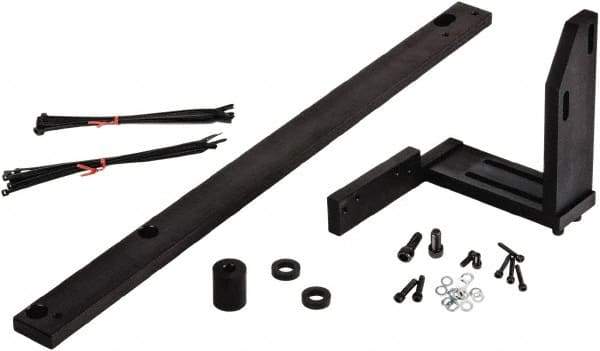 Mitutoyo - DRO Bracket Kit - Universal Mounting, Cross Slide Table Orientation, Vertical Mounting Orientation, Use with Linear Encoders/Scales - Top Tool & Supply