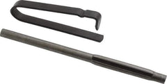 Made in USA - 4" Long x 1/4" Thick Midget Lap - 0.205" Arbor Diam, 10 Piece Set - Top Tool & Supply