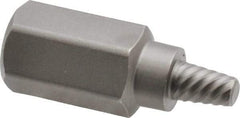 Irwin Hanson - Spiral Flute Screw Extractor - 7/32" Extractor for 3/8" Screw, 1/2" Hex - Top Tool & Supply