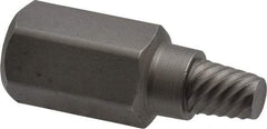 Irwin Hanson - Spiral Flute Screw Extractor - 1/4" Extractor for 7/16" Screw, 1/2" Hex - Top Tool & Supply