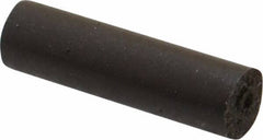 Cratex - 1/4" Max Diam x 7/8" Long, Cylinder, Rubberized Point - Medium Grade, Silicon Carbide, 1/16" Arbor Hole, Unmounted - Top Tool & Supply