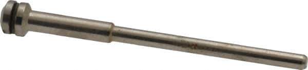 Value Collection - 3/32" Shank No. 2 Abrasive Point Mandrel - 1-3/4" Length, 1/16" Hole Compatibility, for Small Wheels - Top Tool & Supply