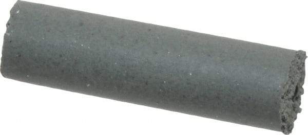 Cratex - 1/4" Max Diam x 7/8" Long, Cylinder, Rubberized Point - Coarse Grade, Silicon Carbide, 1/16" Arbor Hole, Unmounted - Top Tool & Supply