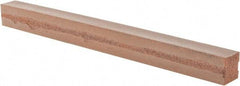 Cratex - 1/2" Wide x 6" Long x 1/2" Thick, Square Abrasive Block - Fine Grade - Top Tool & Supply