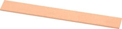 Value Collection - 220 Grit Aluminum Oxide Rectangular Polishing Stone - Very Fine Grade, 1/2" Wide x 4" Long x 1/16" Thick - Top Tool & Supply