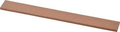 Made in USA - 180 Grit Aluminum Oxide Rectangular Polishing Stone - Very Fine Grade, 3/4" Wide x 6" Long x 1/8" Thick - Top Tool & Supply