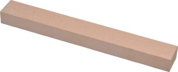 Made in USA - 600 Grit Aluminum Oxide Rectangular Polishing Stone - Super Fine Grade, 3/4" Wide x 6" Long x 1/2" Thick - Top Tool & Supply