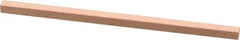 Made in USA - 180 Grit Aluminum Oxide Square Polishing Stone - Very Fine Grade, 5/32" Wide x 4" Long x 5/32" Thick - Top Tool & Supply