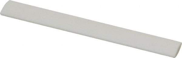 Made in USA - 3" Long x 1/2" Wide x 3/16" Thick, Novaculite Sharpening Stone - Oval, Ultra Fine Grade - Top Tool & Supply