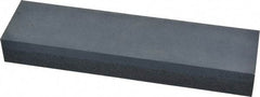 Made in USA - 8" Long x 2" Wide x 1" Thick, Silicon Carbide Sharpening Stone - Rectangle, Coarse, Fine Grade - Top Tool & Supply