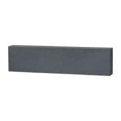 Made in USA - 8" Long x 2" Wide x 1" Thick, Silicon Carbide Sharpening Stone - Rectangle, Medium Grade - Top Tool & Supply