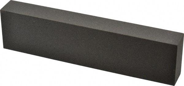 Made in USA - 8" Long x 2" Wide x 1" Thick, Aluminum Oxide Sharpening Stone - Rectangle, Coarse Grade - Top Tool & Supply