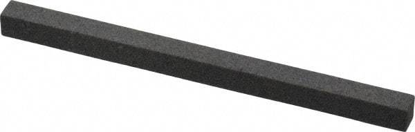 Made in USA - 4" Long x 1/4" Wide x 1/4" Thick, Aluminum Oxide Sharpening Stone - Square, Coarse Grade - Top Tool & Supply