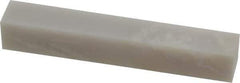 Made in USA - 3" Long x 1/2" Wide x 1/2" Thick, Novaculite Sharpening Stone - Square, Ultra Fine Grade - Top Tool & Supply