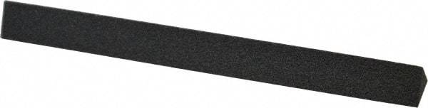 Made in USA - 4" Long x 3/8" Wide x 3/8" Thick, Aluminum Oxide Sharpening Stone - Triangle, Coarse Grade - Top Tool & Supply