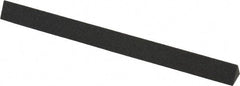 Made in USA - 6" Long x 1/2" Wide x 1/2" Thick, Aluminum Oxide Sharpening Stone - Triangle, Coarse Grade - Top Tool & Supply