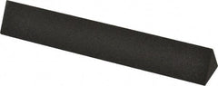 Made in USA - 6" Long x 1" Wide x 1" Thick, Aluminum Oxide Sharpening Stone - Triangle, Coarse Grade - Top Tool & Supply