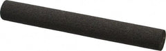 Made in USA - 4" Long x 1/2" Diam x 1/2" Thick, Aluminum Oxide Sharpening Stone - Round, Coarse Grade - Top Tool & Supply