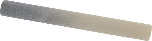 Made in USA - 3" Long x 3/8" Diam x 3/8" Thick, Novaculite Sharpening Stone - Round, Ultra Fine Grade - Top Tool & Supply