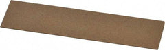 Made in USA - 4" Long x 1" Wide x 1/8" Thick, Aluminum Oxide Sharpening Stone - Knife, Medium Grade - Top Tool & Supply