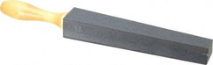 Made in USA - 1/2" Wide x 14" OAL, Silicon Carbide Sharpening Stone - Flat, 180 Grit - Top Tool & Supply