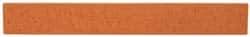 Made in USA - 1/2" Wide x 4" OAL, Aluminum Oxide Sharpening Stone - Flat, Fine Grade, 320 Grit - Top Tool & Supply