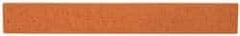 Made in USA - 1/2" Wide x 4" OAL, Aluminum Oxide Sharpening Stone - Flat, Fine Grade, 320 Grit - Top Tool & Supply