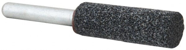 Grier Abrasives - 1/2 x 1-1/2" Head Diam x Thickness, W188, Cylinder, Aluminum Oxide Mounted Point - Top Tool & Supply