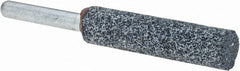 Grier Abrasives - 1/2 x 2" Head Diam x Thickness, W189, Cylinder, Aluminum Oxide Mounted Point - Top Tool & Supply