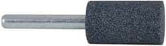 Grier Abrasives - 3/4 x 1-1/4" Head Diam x Thickness, W206, Cylinder, Aluminum Oxide Mounted Point - Top Tool & Supply