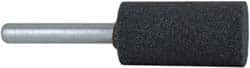 Grier Abrasives - 3/4 x 1-1/2" Head Diam x Thickness, W207, Cylinder, Aluminum Oxide Mounted Point - Top Tool & Supply