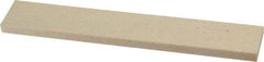 Norton - 120 Grit Aluminum Oxide Rectangular Roughing Stone - Fine Grade, 1" Wide x 6" Long x 1/4" Thick - Top Tool & Supply