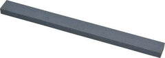 Norton - 320 Grit Silicon Carbide Rectangular Polishing Stone - Extra Fine Grade, 1/2" Wide x 6" Long x 1/4" Thick - Top Tool & Supply