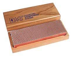 DMT - 6" Long x 2" Wide x 3/4" Thick, Diam ond Sharpening Stone - Rectangle, 600 Grit, Fine Grade - Top Tool & Supply