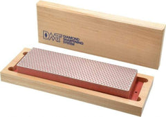 DMT - 8" Long x 2-5/8" Wide x 1-1/4" Thick, Diam ond Sharpening Stone - Rectangle, 600 Grit, Fine Grade - Top Tool & Supply