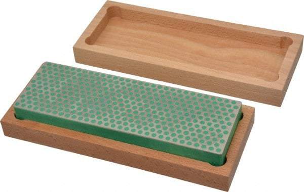 DMT - 6" Long x 2" Wide x 3/4" Thick, Diam ond Sharpening Stone - Rectangle, 1200 Grit, Extra Fine Grade - Top Tool & Supply