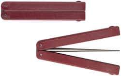 DMT - 9-1/2" OAL Fine Knife Sharpener Diamond File - 1/4" Wide, 4-3/16 LOC, Red, 600 Grit - Top Tool & Supply