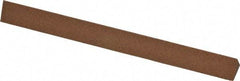 Norton - 4" Long x 3/8" Wide x 3/8" Thick, Aluminum Oxide Sharpening Stone - Triangle, Medium Grade - Top Tool & Supply