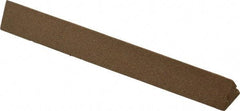 Norton - 4" Long x 1/2" Wide x 1/2" Thick, Aluminum Oxide Sharpening Stone - Triangle, Medium Grade - Top Tool & Supply