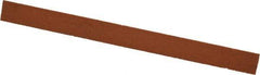 Norton - 6" Long x 1/2" Wide x 1/2" Thick, Aluminum Oxide Sharpening Stone - Triangle, Fine Grade - Top Tool & Supply