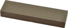 Norton - 4" Long x 1" Wide x 1/2" Thick, Aluminum Oxide Sharpening Stone - Rectangle, Coarse Grade - Top Tool & Supply