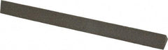 Norton - 6" Long x 1/2" Wide x 1/2" Thick, Aluminum Oxide Sharpening Stone - Triangle, Coarse Grade - Top Tool & Supply