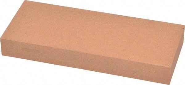 Norton - 5" Long x 2" Wide x 5/8" Thick, Aluminum Oxide Sharpening Stone - Rectangle, Medium Grade - Top Tool & Supply