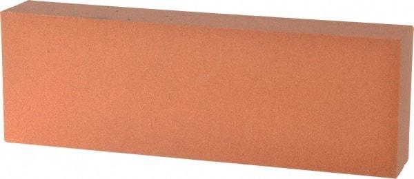 Norton - 6" Long x 2" Wide x 1" Thick, Aluminum Oxide Sharpening Stone - Rectangle, Fine Grade - Top Tool & Supply